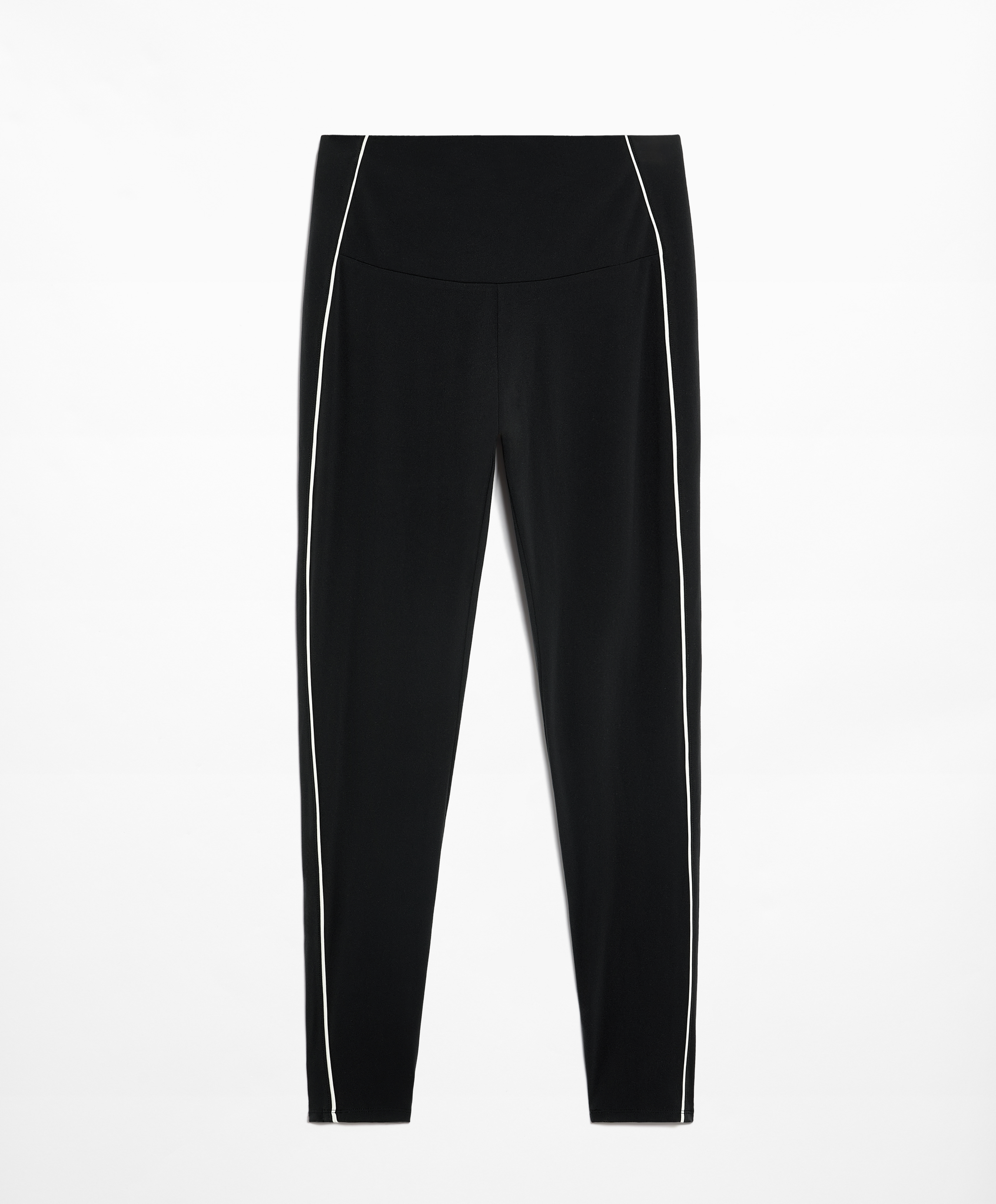 OYSHO Piping Comfortlux high-rise 65cm ankle-length leggings