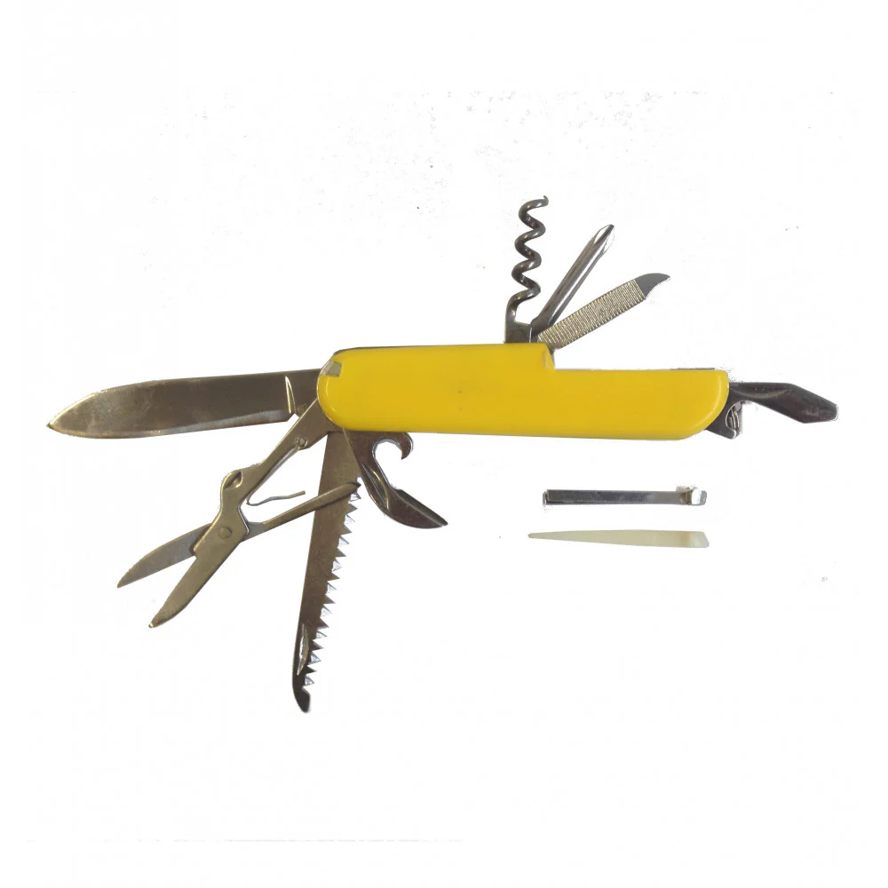 Yellow multipurpose knife 9 FUNCIONEN