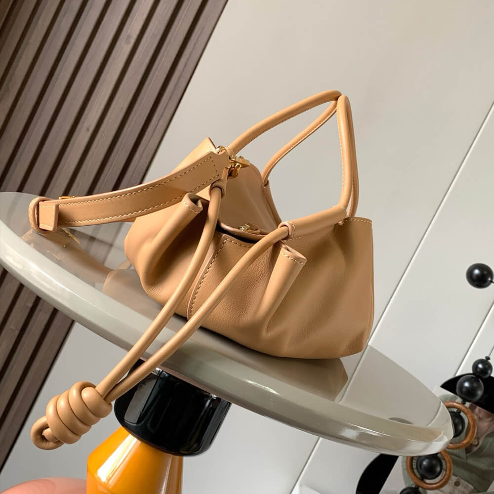 Loewe Small Paseo bag in shiny nappa calfskin(high-end grade) - Top Club