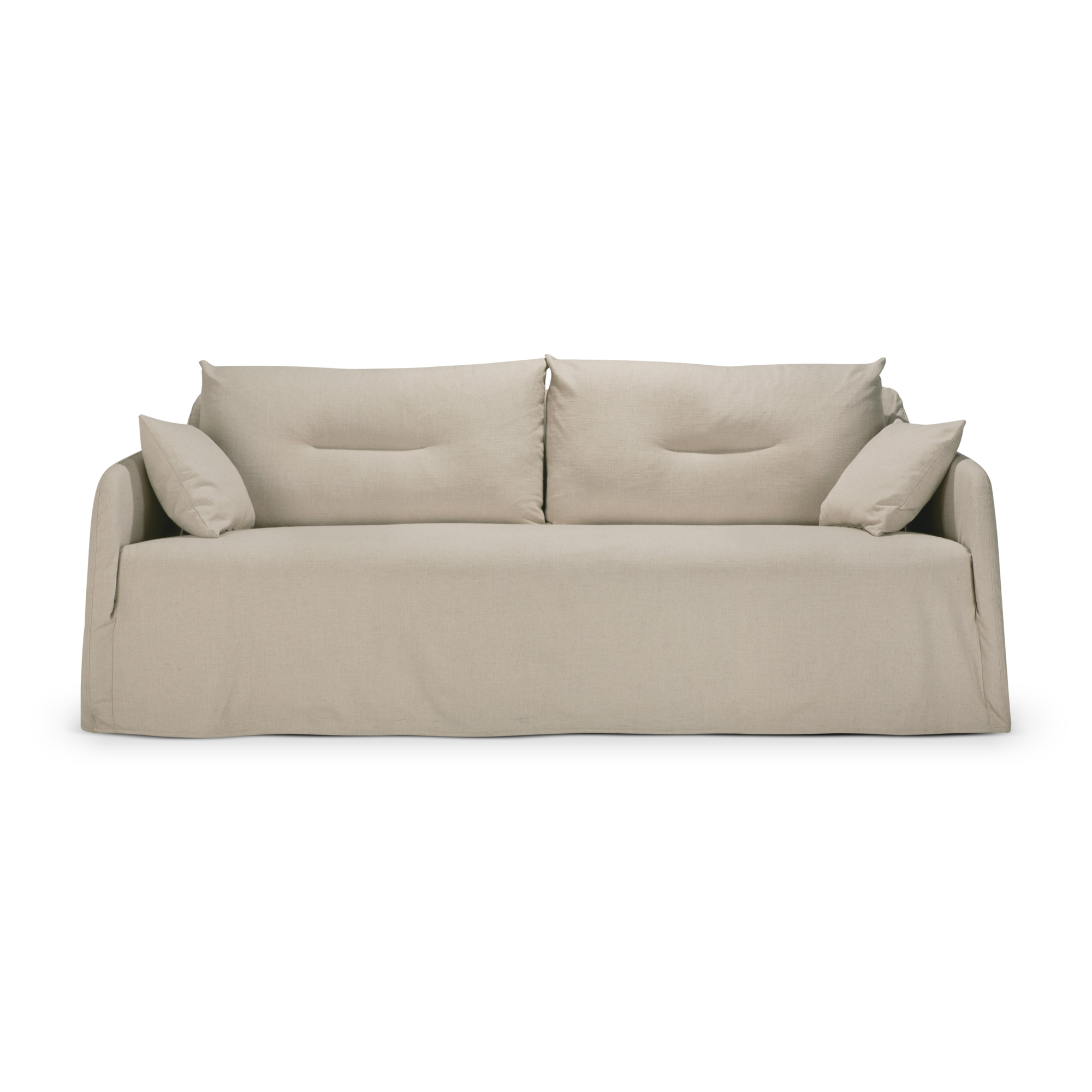 2-zitsbank Weave 200 cm bone