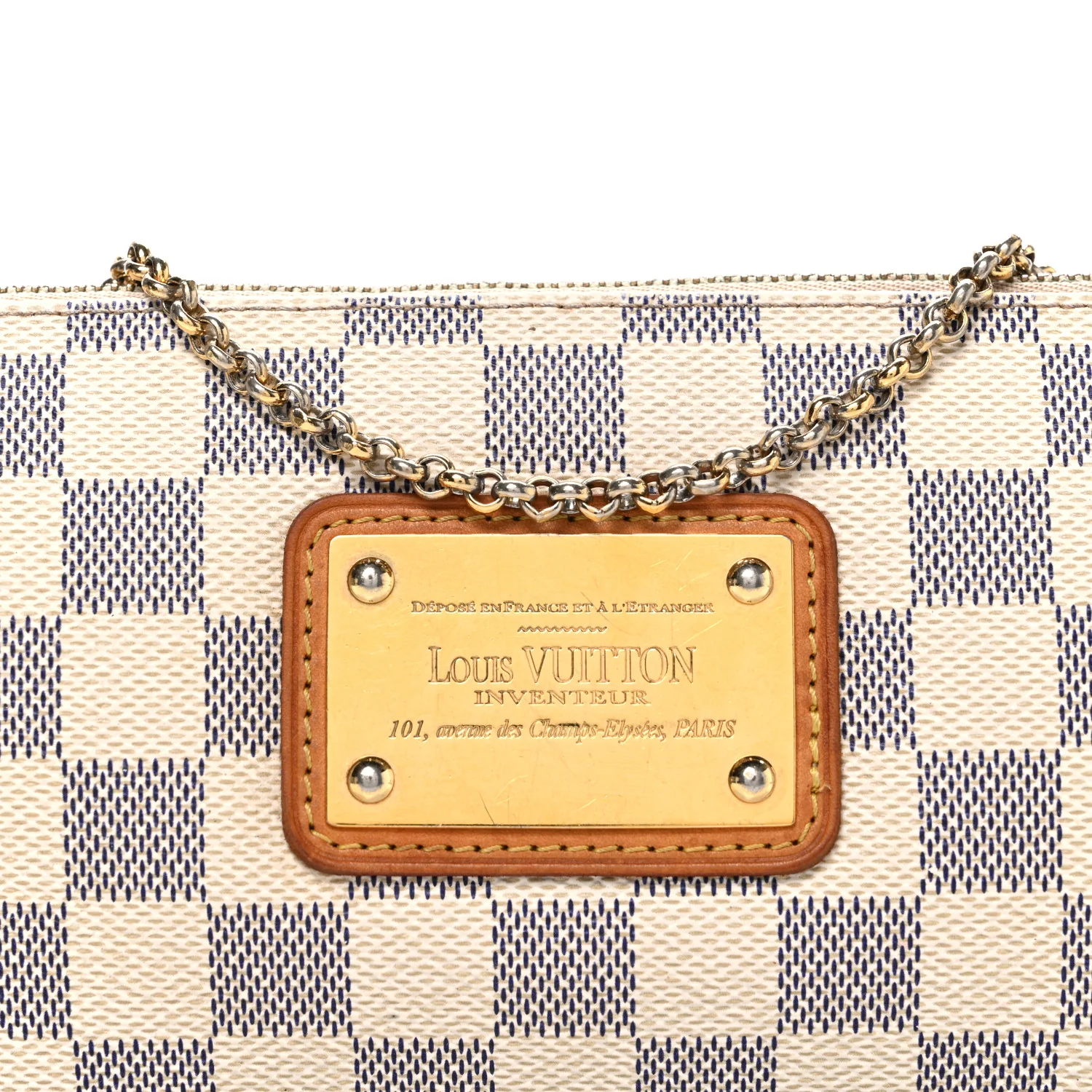 Damier Azur Eva Clutch - Top Club