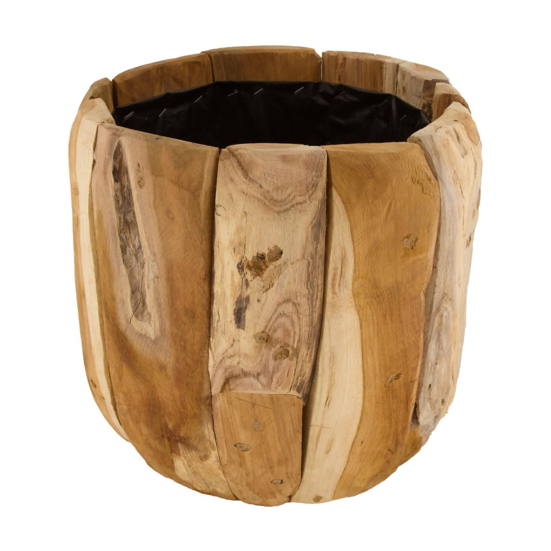 Planter teak natural