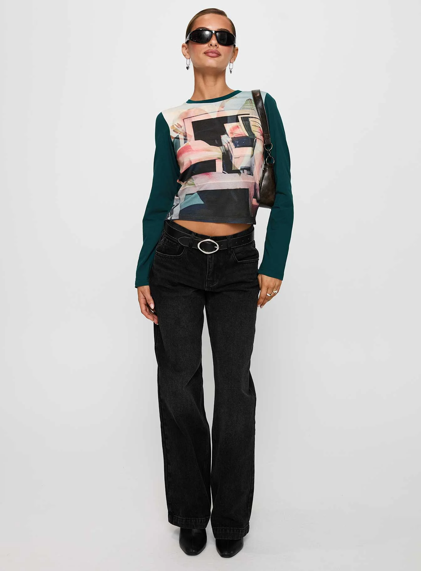 Sonique Long Sleeve Top Multi