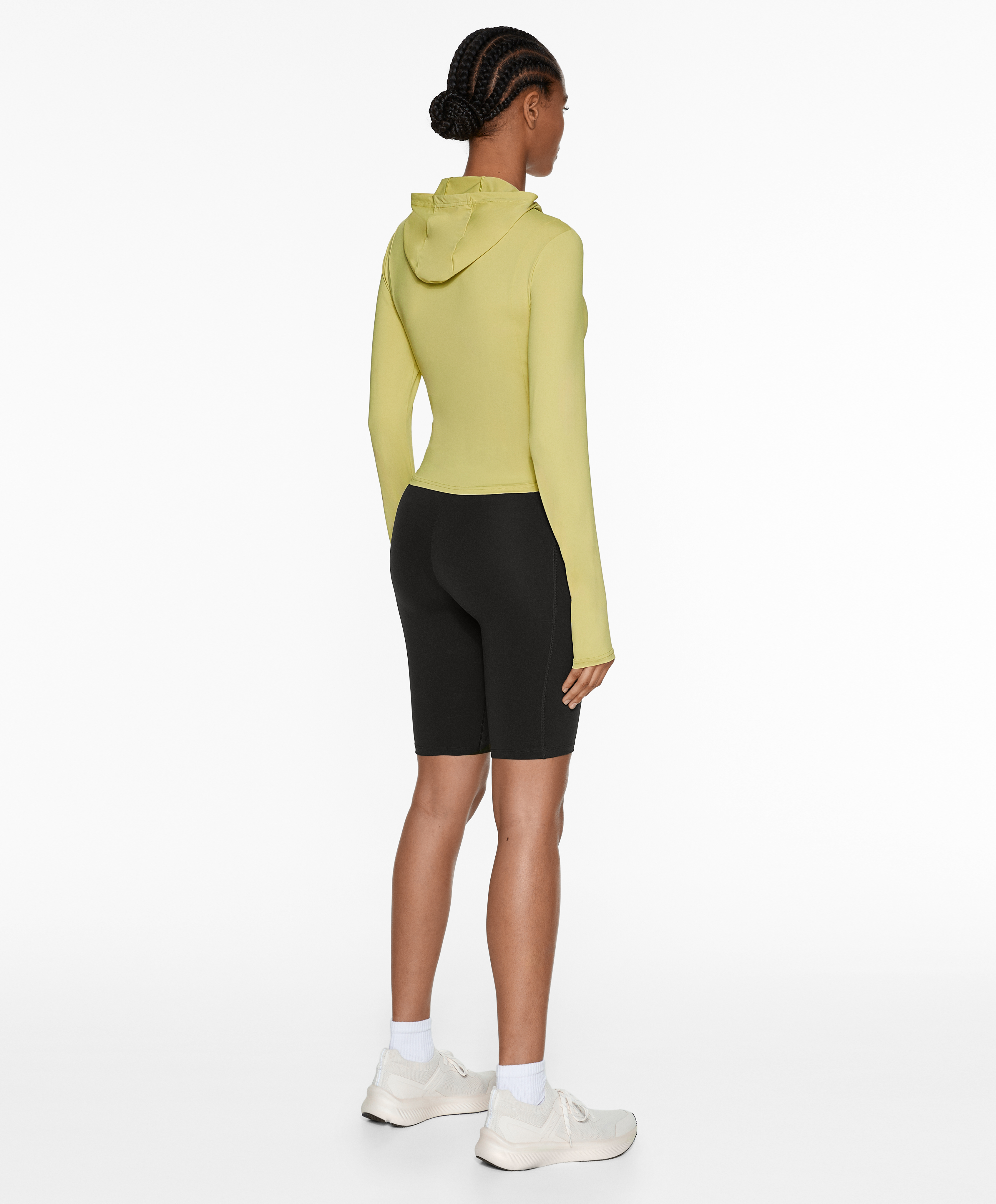 OYSHO Cool touch hooded technical jacket