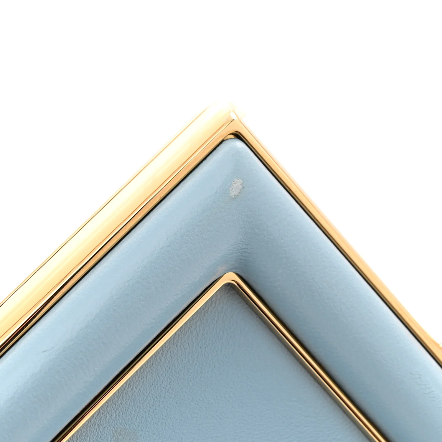 Shiny Nappa Small Fendi First Azzurro Baby - Top Club