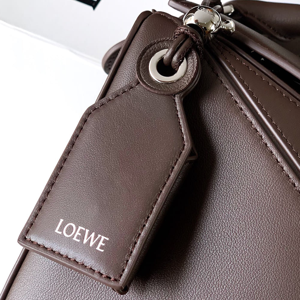 Loewe Large Featherlight Puzzle bag in nappa lambskin(HIGH-END GRADE) - Top Club