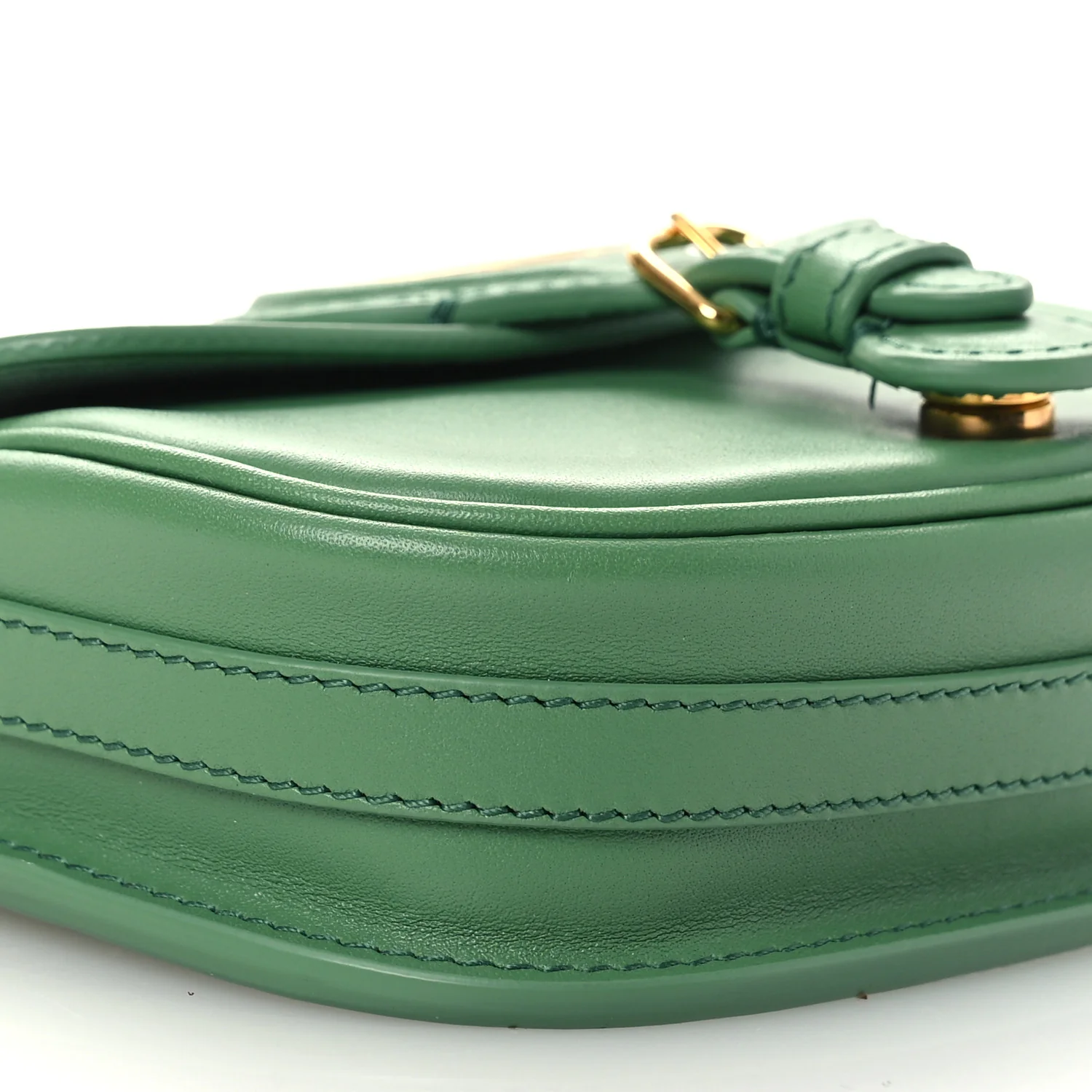 Box Calfskin Micro Bobby Bag Sage Green - Top Club