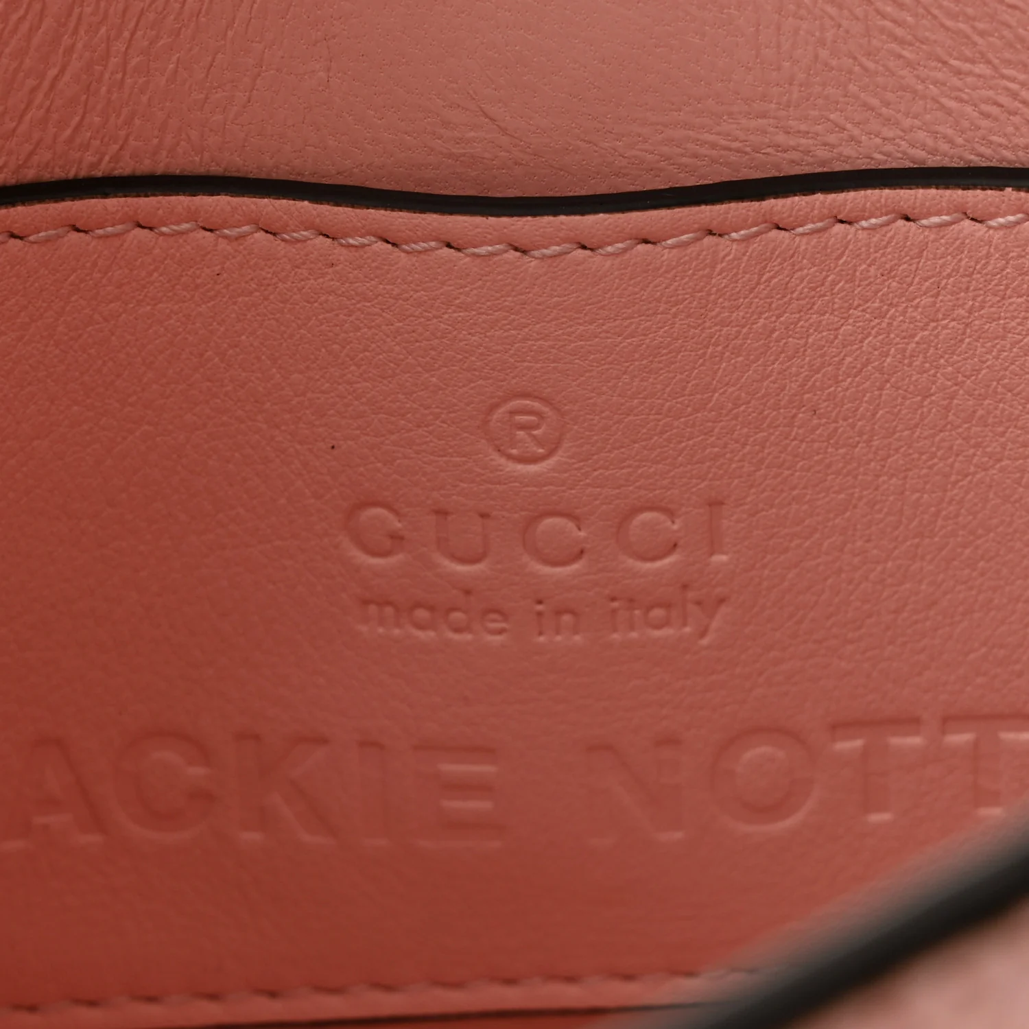 Snakeskin Mini Jackie Notte Bag Pink - Top Club
