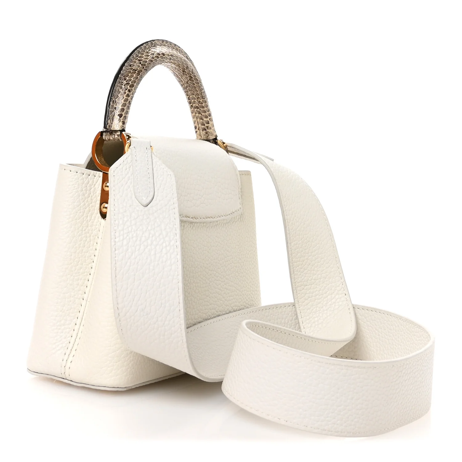 Taurillon Ayers Capucines Mini White Snow White - Top Club