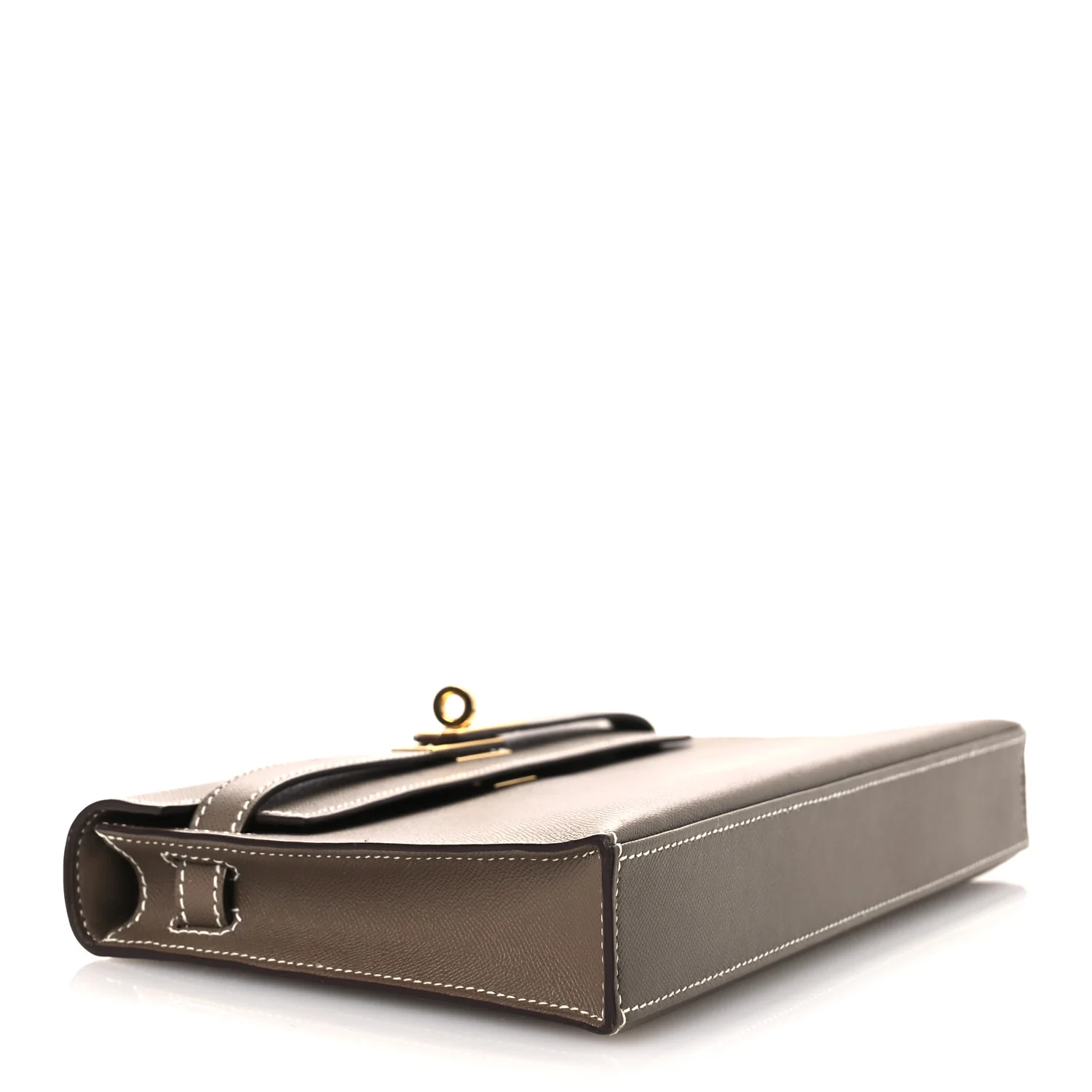 Madame Calfskin Kelly Elan Etoupe - Top Club