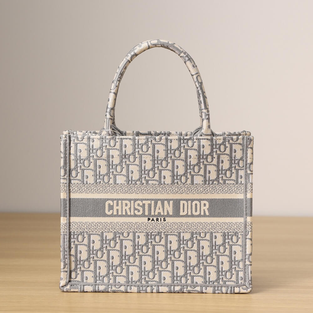 SMALL DIOR BOOK TOTE - Top Club