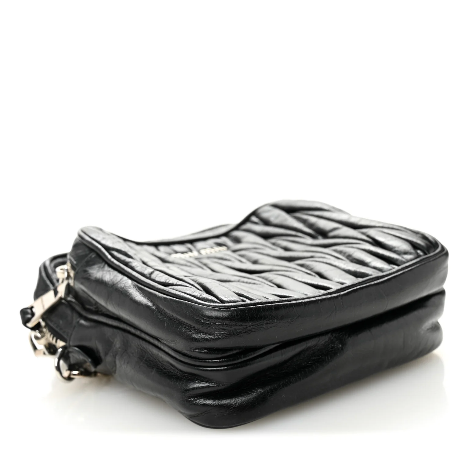 Nappa Matelasse Crossbody Black - Top Club