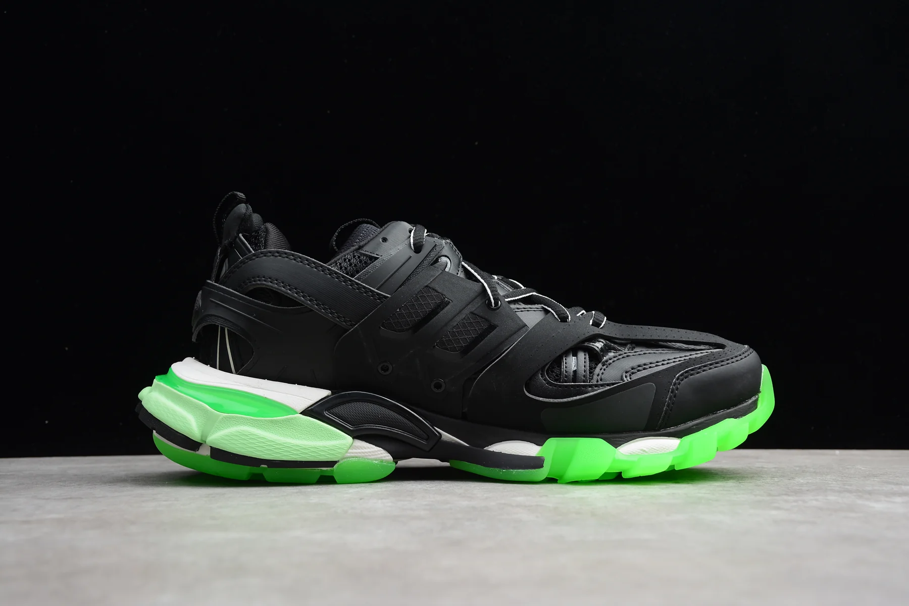 Balenciaga Track – Black Glow In The Dark - Sneaker Replica Workshop