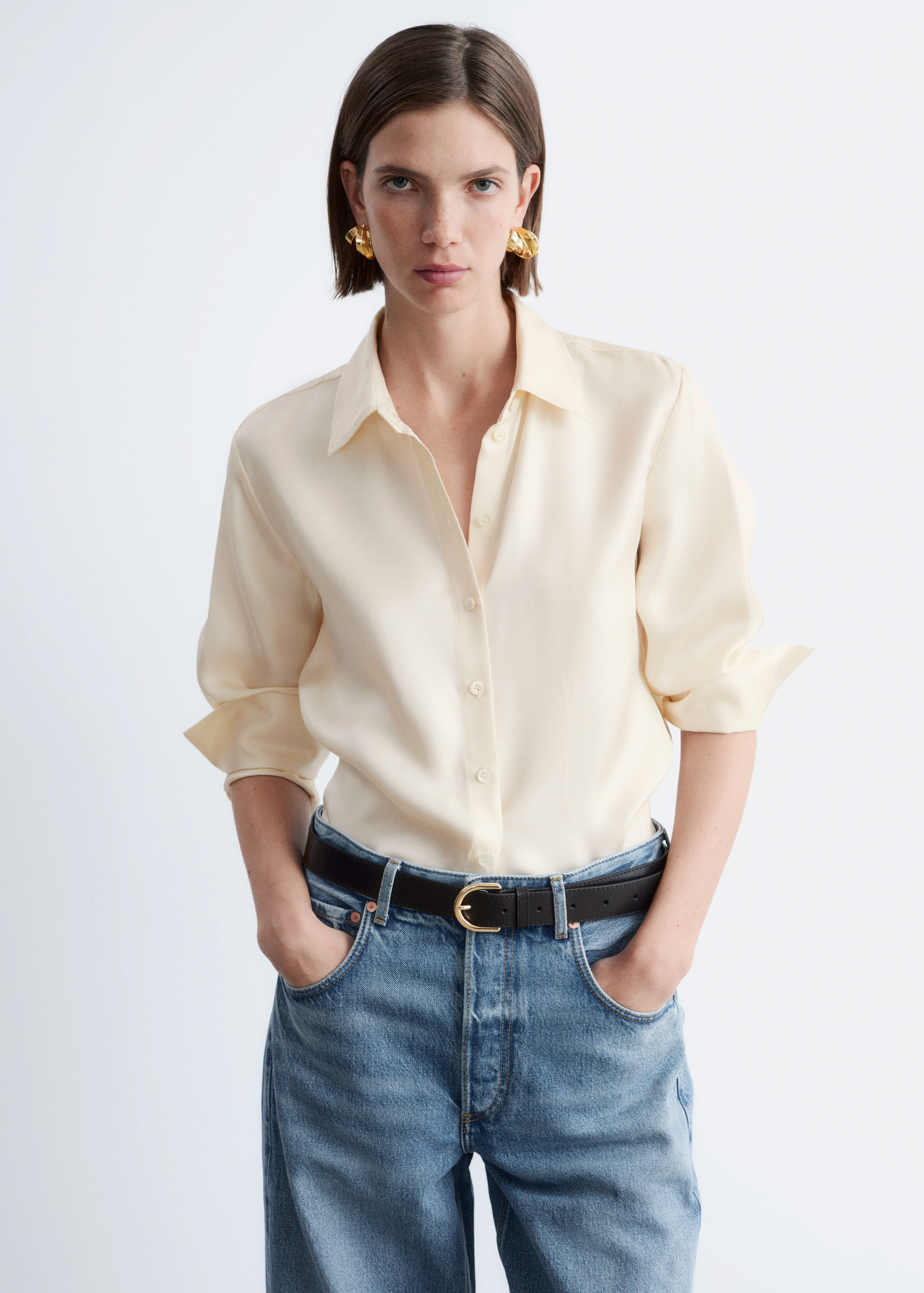 & Other Stories RELAXED SILK SHIRT