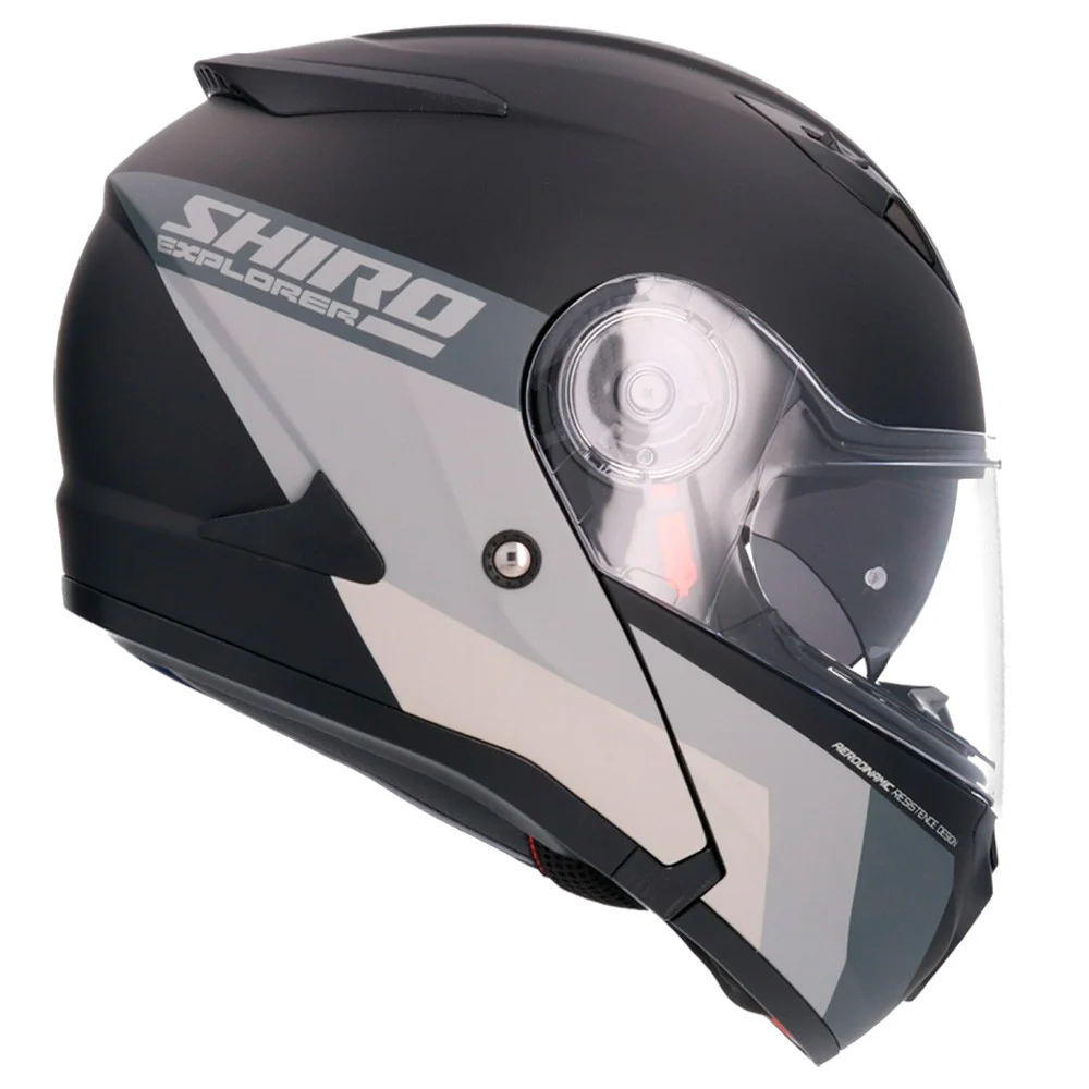 SHIRO EXPLORER MAVERICK HELMET - MATTE TITANIUM