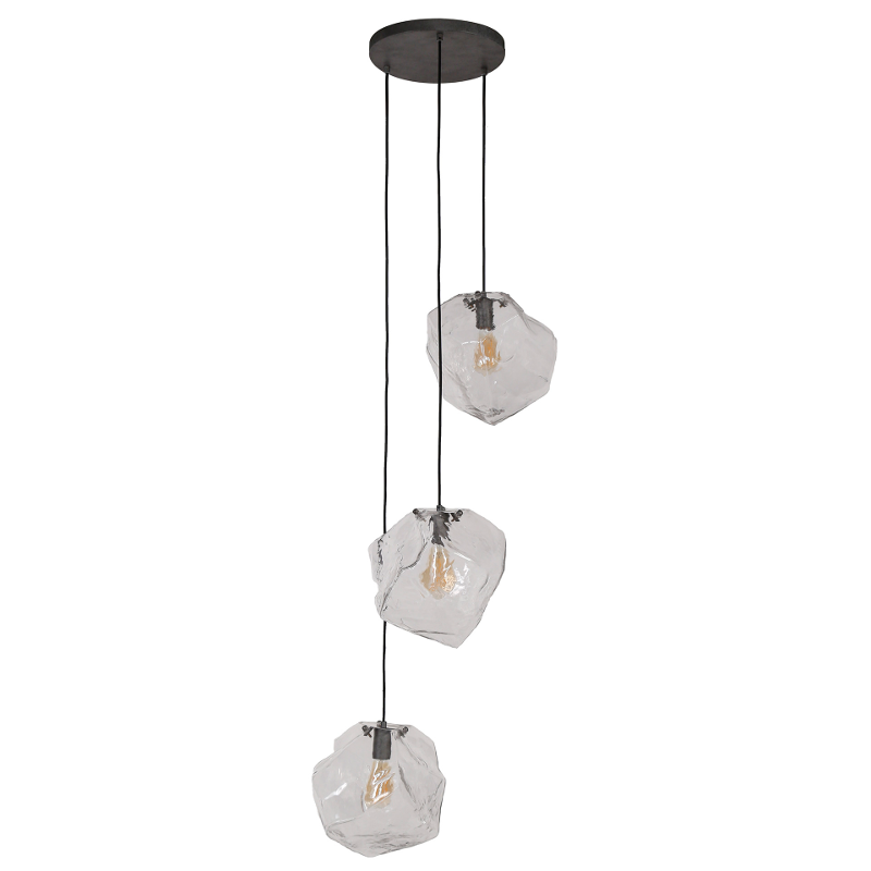 Hanglamp Barnsley Chroom 3L