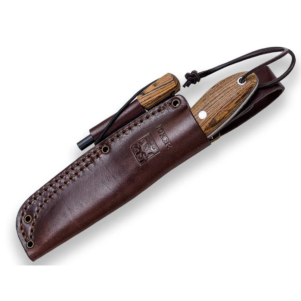 Joker BS9 Canadian Bocote with ferrocerium- Survival and buschcraft knife
