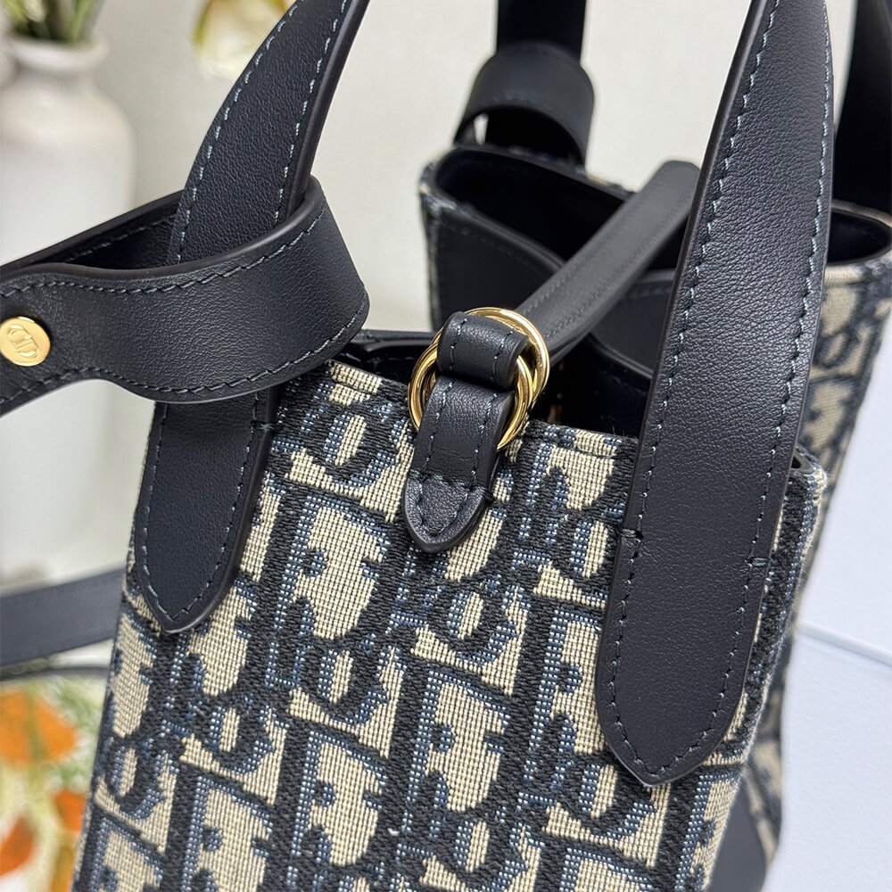 Dior Small Signature Bucket Bag - Top Club