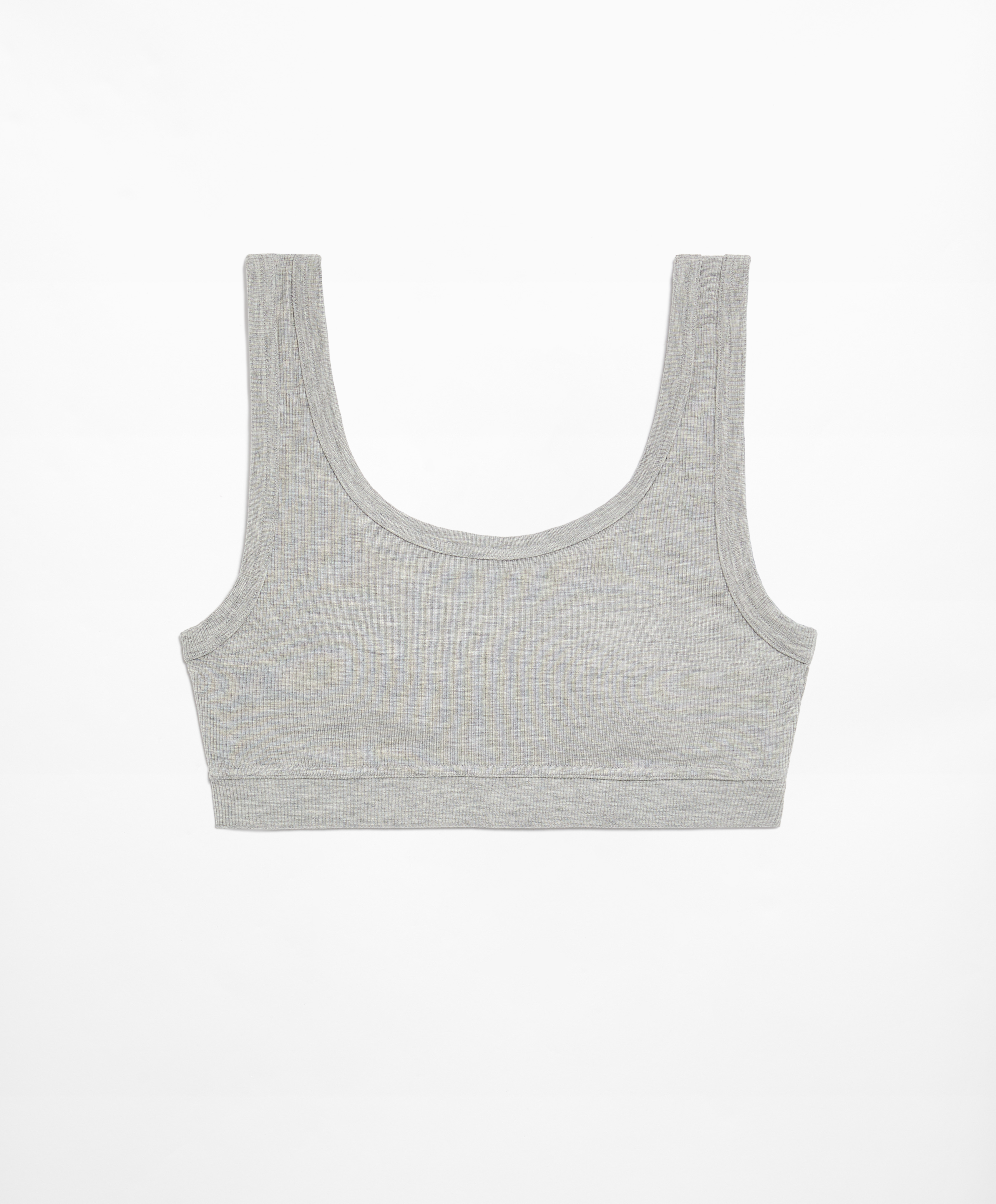 OYSHO Rib bra top with modal