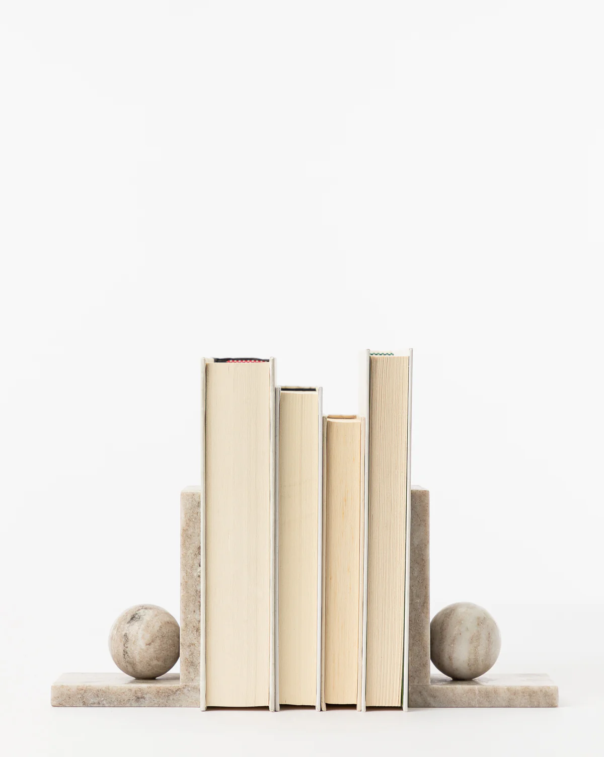 Adar Marble Bookends (Set of 2)