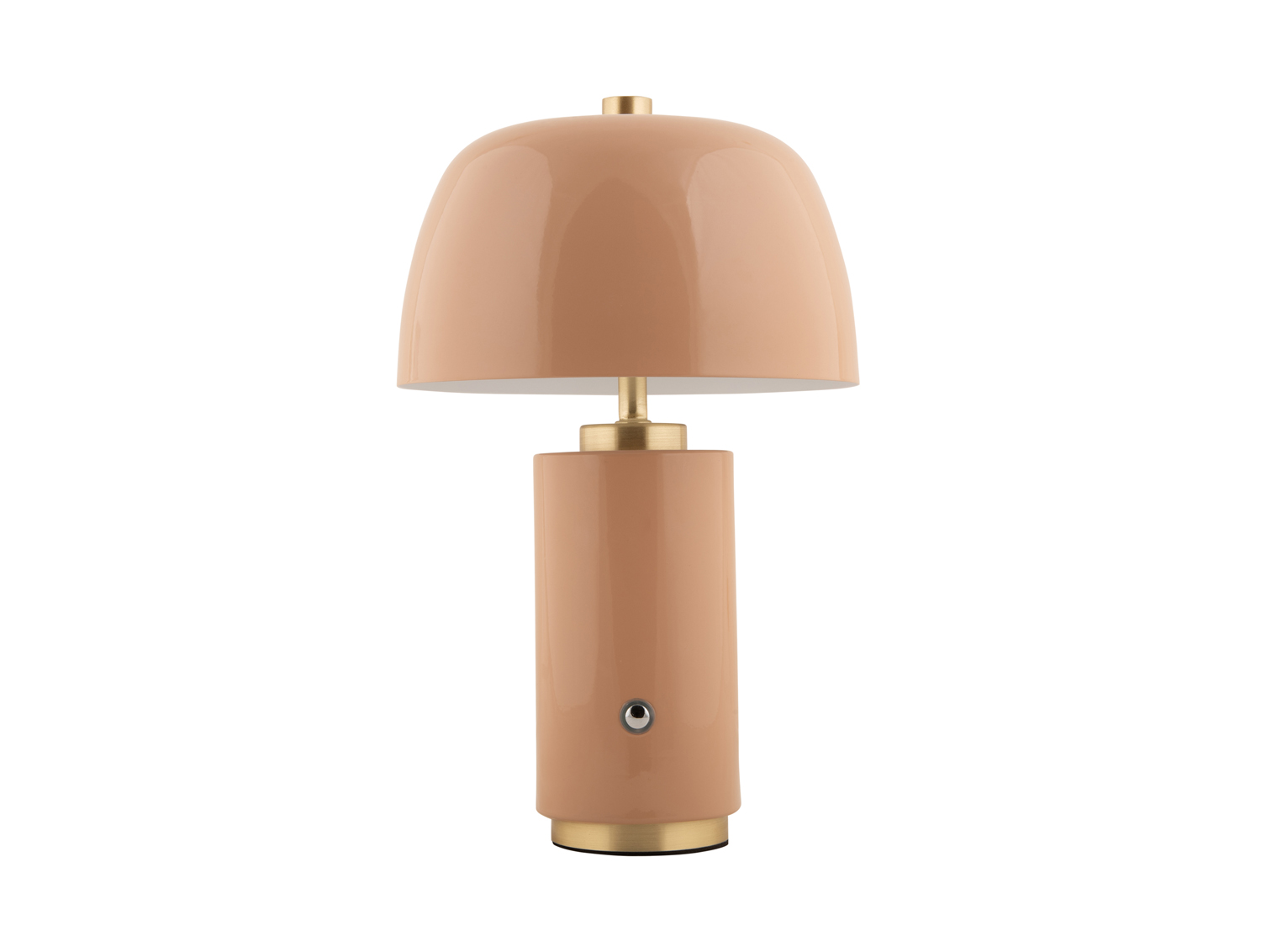 Table lamp Freya LED iron soft brown