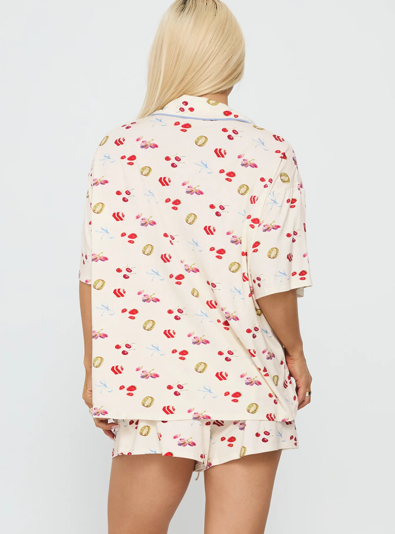 Sweet Things Button Down Sleep Set Multi