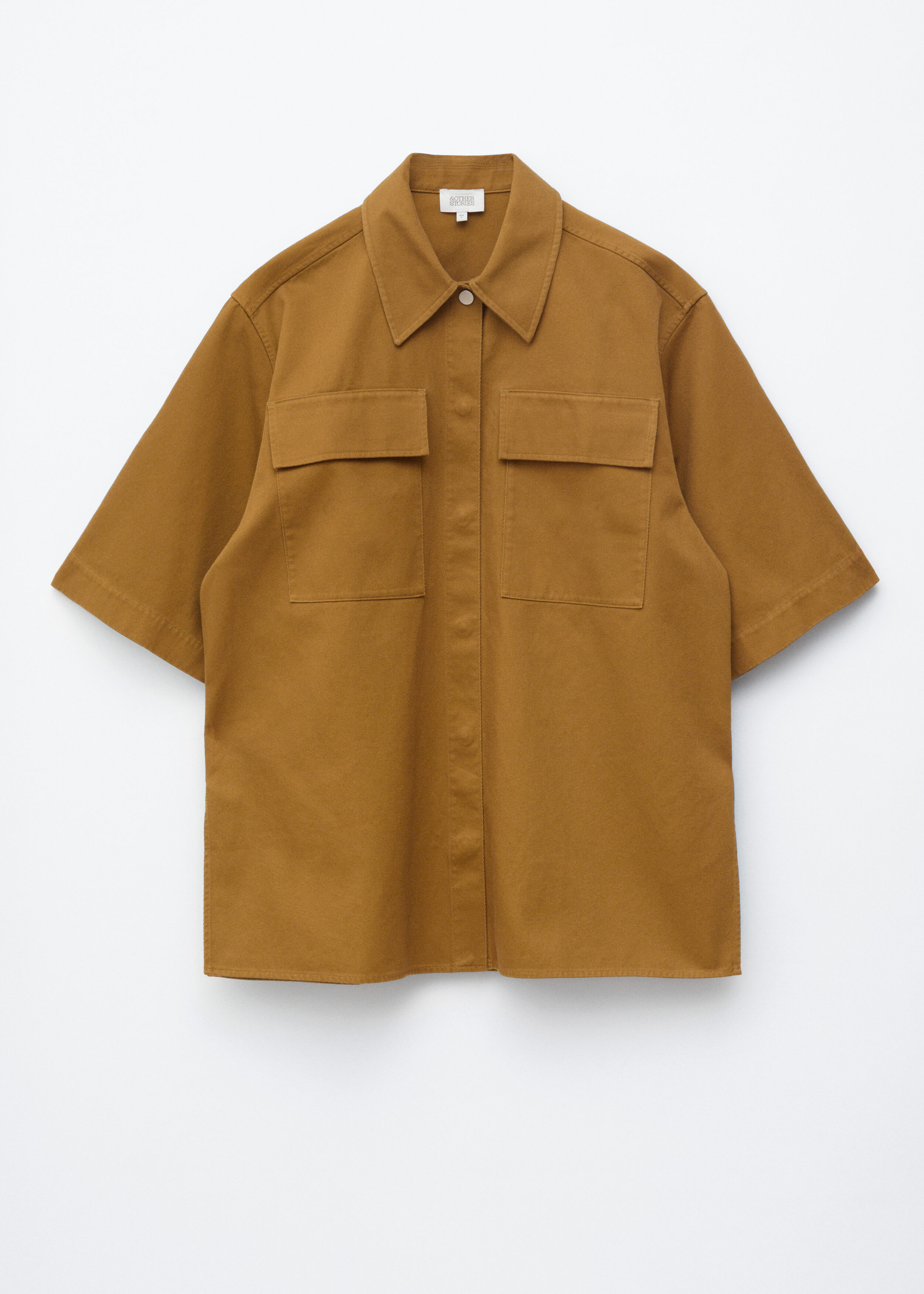 & Other Stories SHORT-SLEEVE COTTON SHIRT