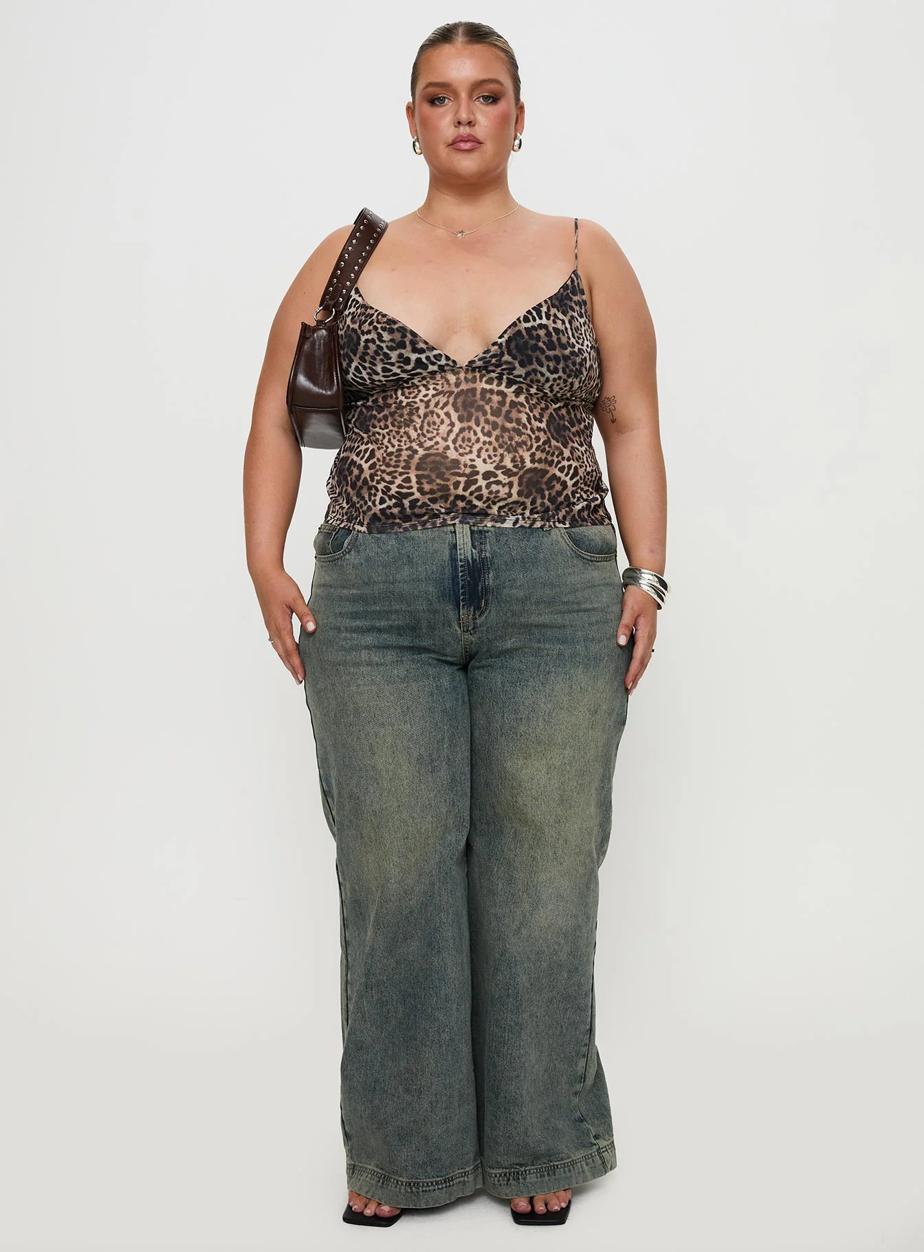 Fast Times Top Leopard Curve