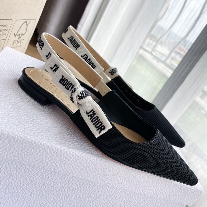 J Adior Slingback Flat - Top Club