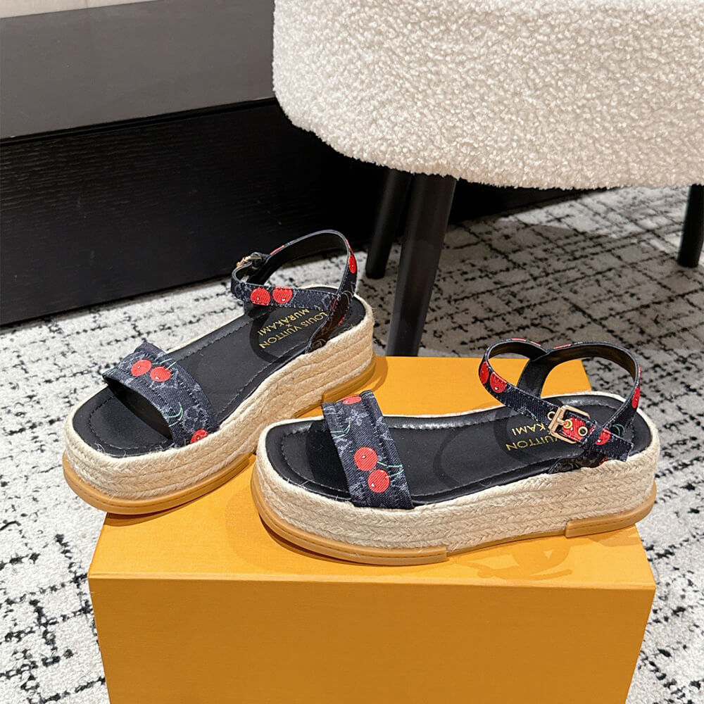 LV x TM Maya Platform Sandal - Top Club