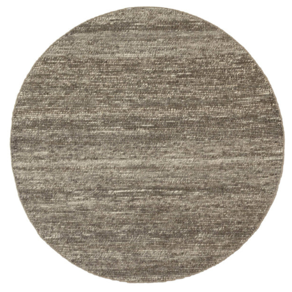 Vloerkleed Helsinki brown Ø200 cm
