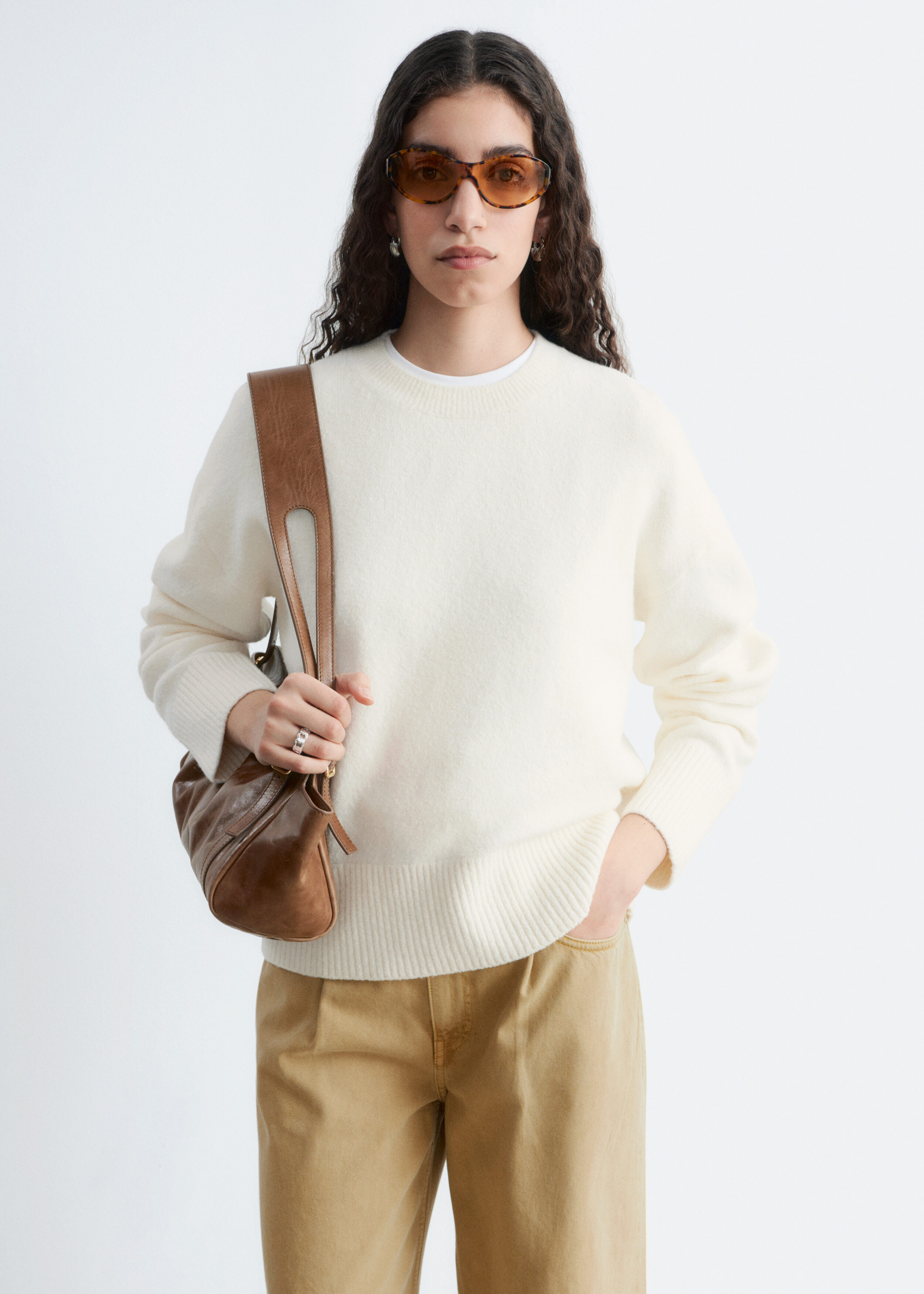 & Other Stories RELAXED FIT KNITTED SWEATER