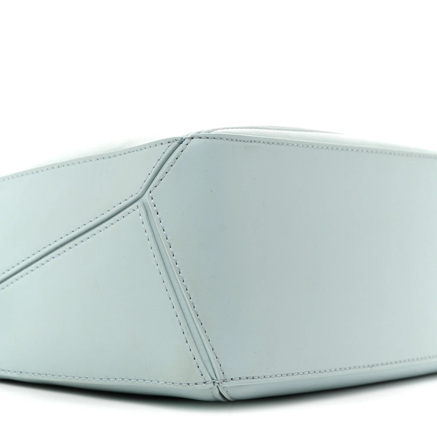 Grained Calfskin Small Puzzle Bag Aquamarine - Top Club