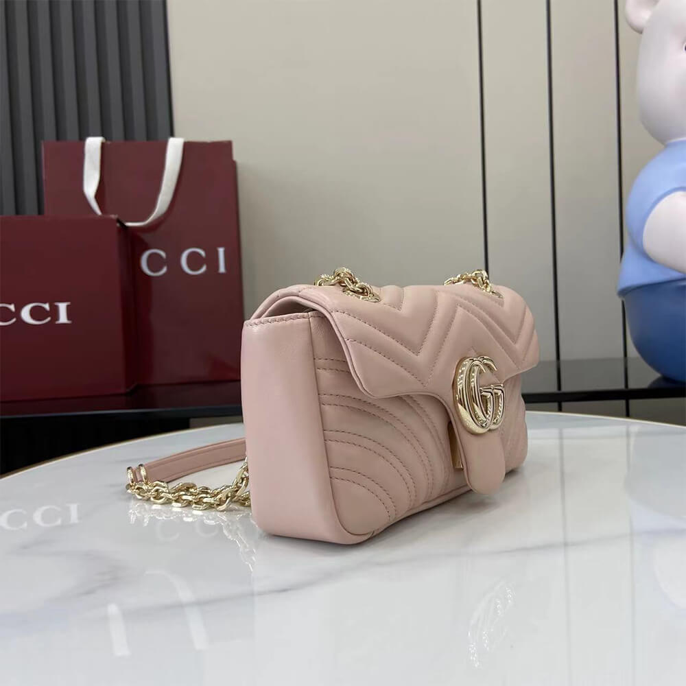 NEW GG Marmont small shoulder bag - Top Club