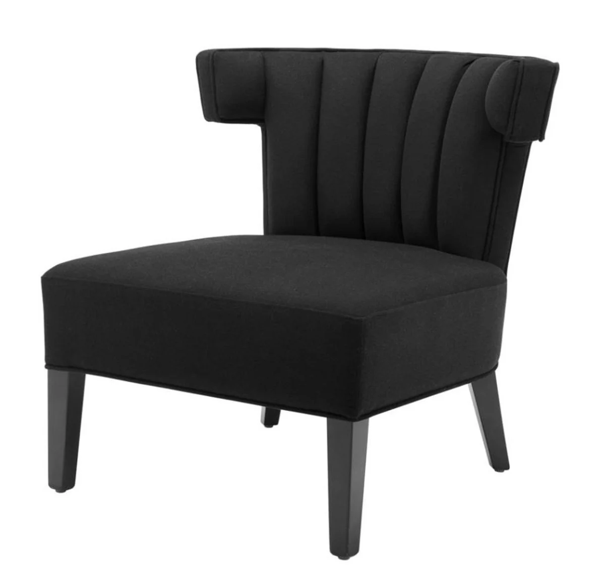 Luxury armchair black - designer furniture