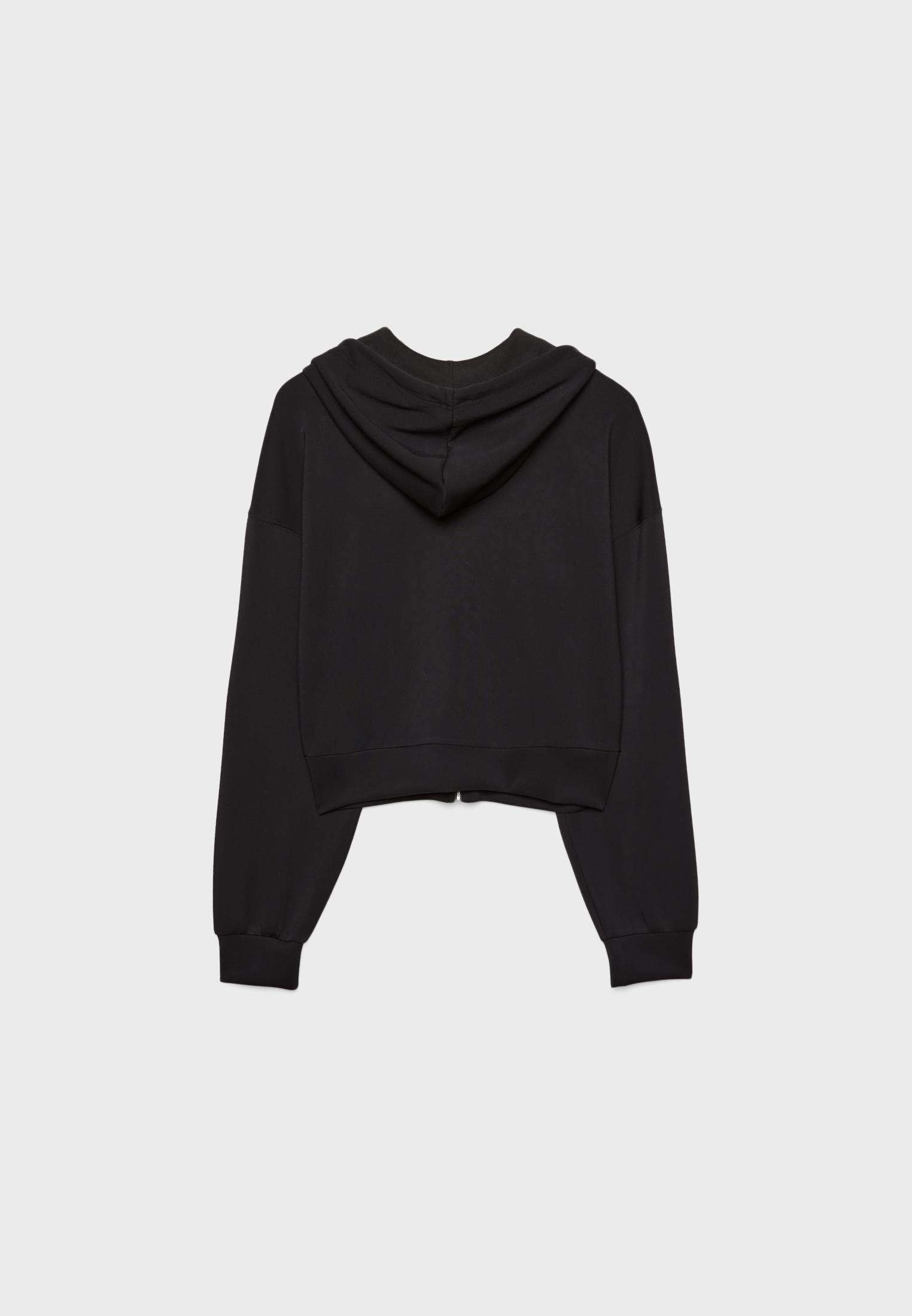SOFT-FEEL ZIP-UP SWEATSHIRT
