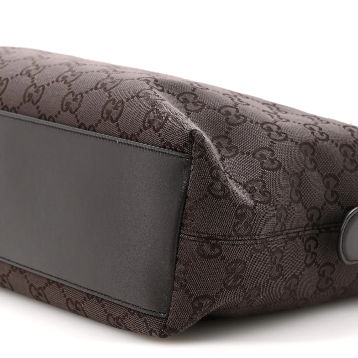 GG Supreme Monogram Large Beatrix Tote Dark Brown - Top Club