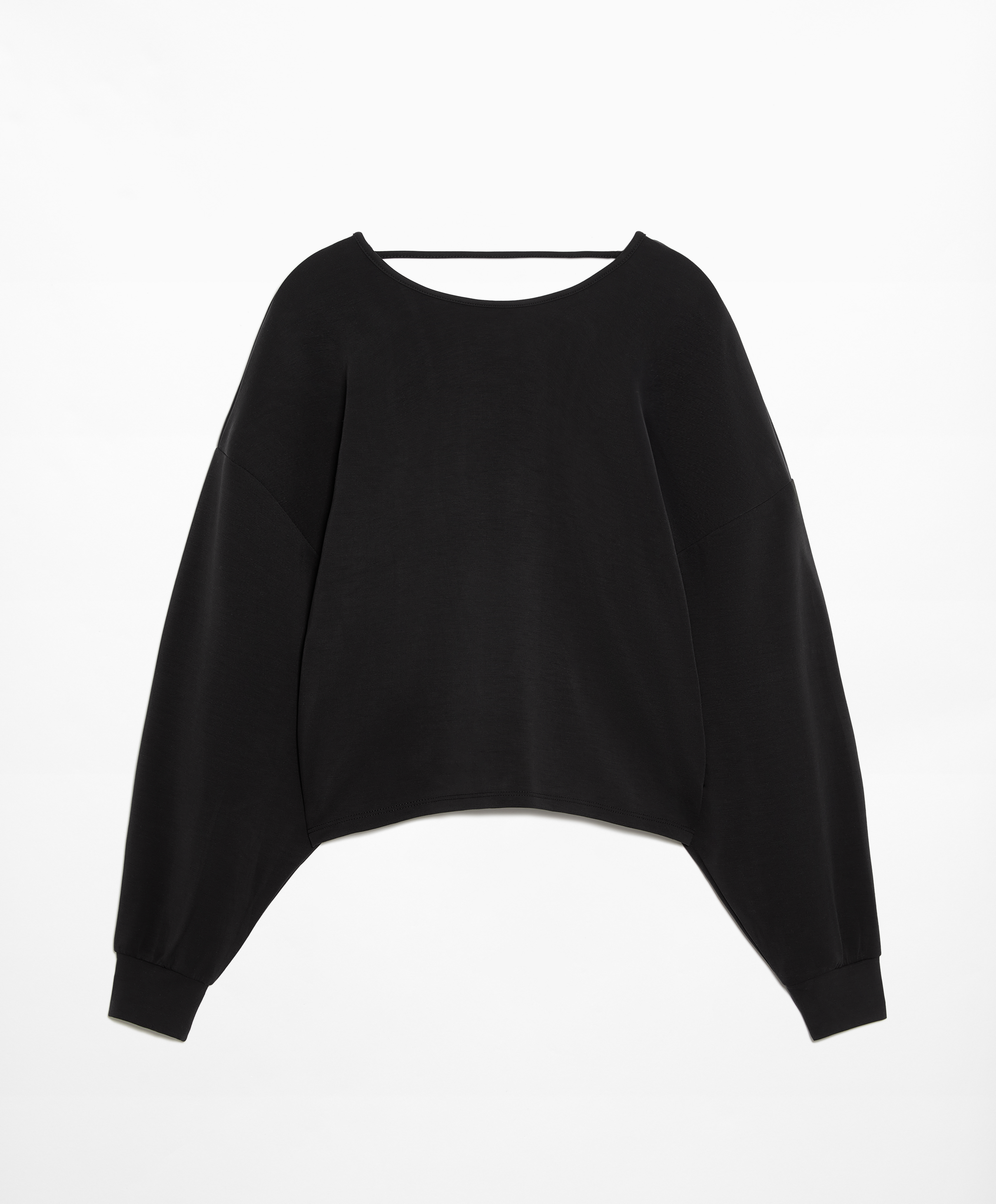 OYSHO Wrap sweatshirt with modal