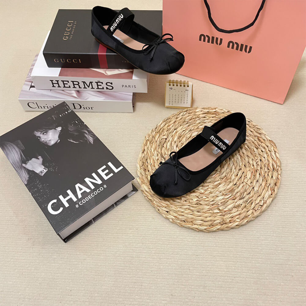 MiuMiu Satin ballerinas - Top Club