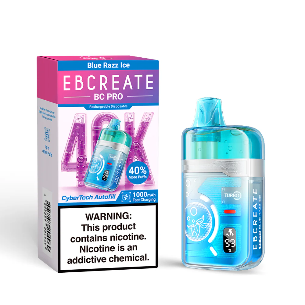 EBCREATE BC PRO Rechargeable Disposable Vape (All Flavours)