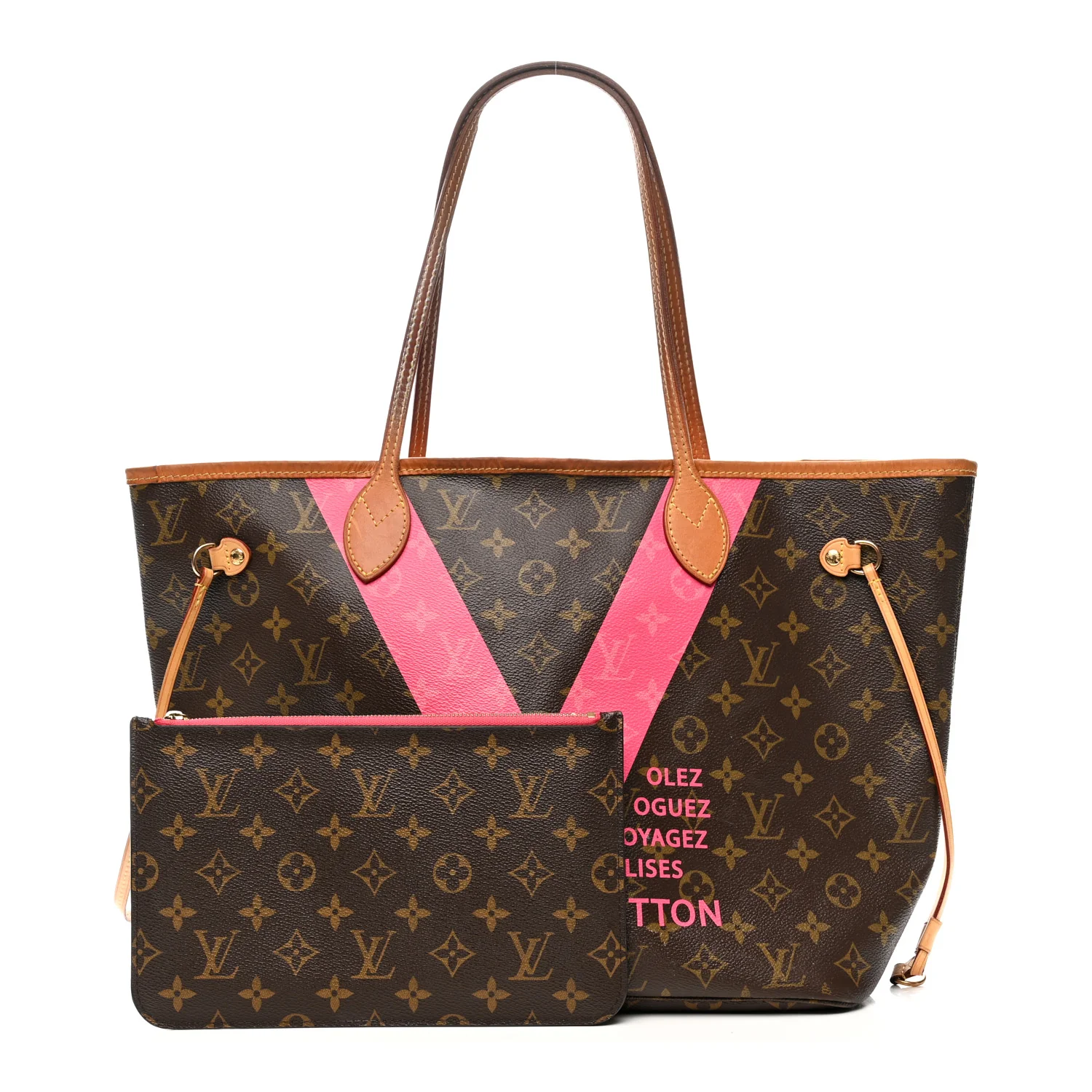 Monogram V Neverfull MM Grenade - Top Club