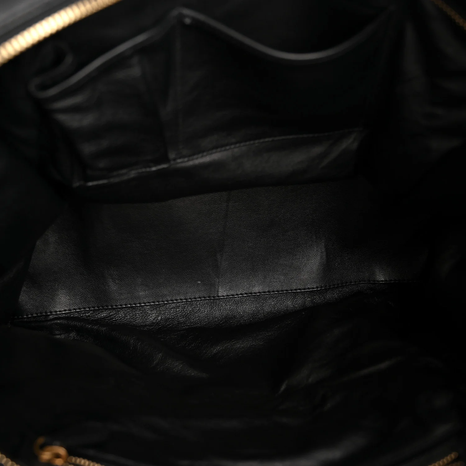 Snakeskin Large Luggage Black - Top Club