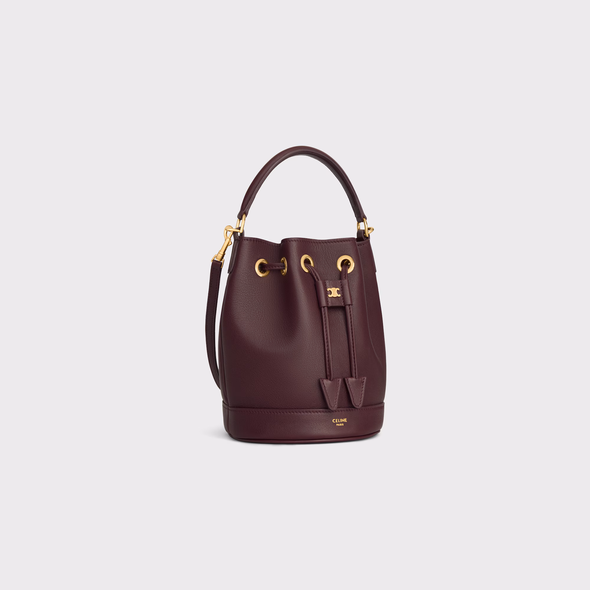 TEEN CLARA BAG IN SUPPLE GRAINED CALFSKIN - Top Club