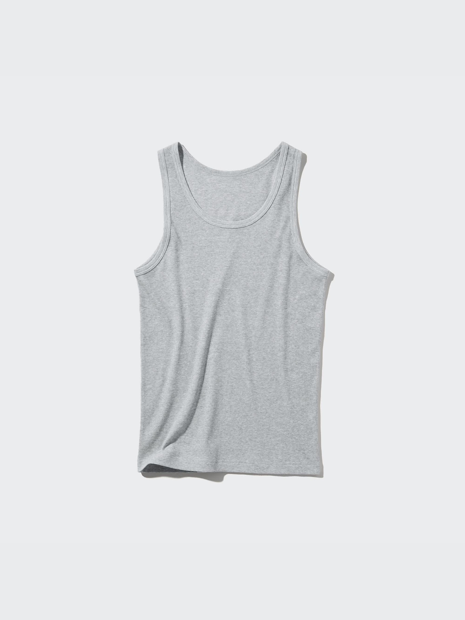 Dry Colour Ribbed Tank Top