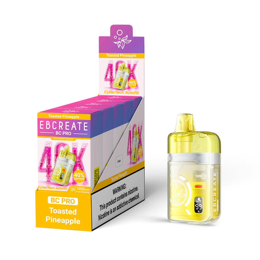EBCREATE BC PRO Rechargeable Disposable Vape (All Flavours)