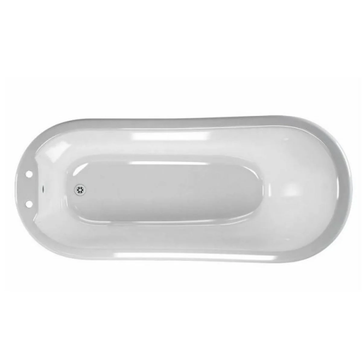 Art Nouveau bathtub natural stone freestanding 1700mm BHan white - freestanding retro baroque antique bathtub