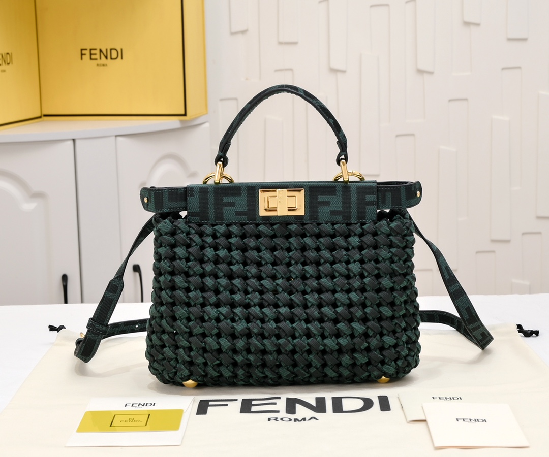 Fen peekaboo new arrival tote bag size : 23*7*18cm