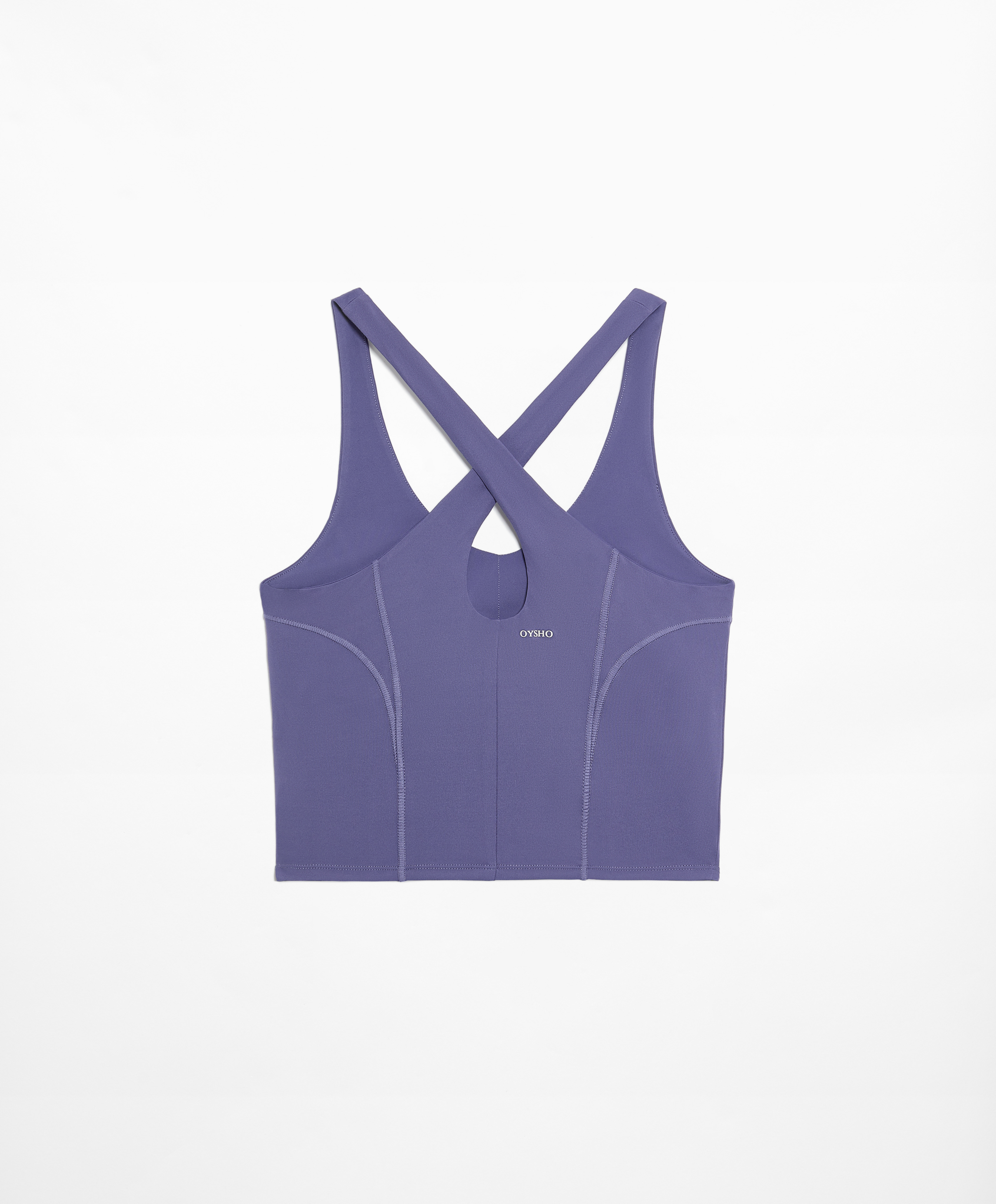 OYSHO Comfortlux tank top with overlocking detail