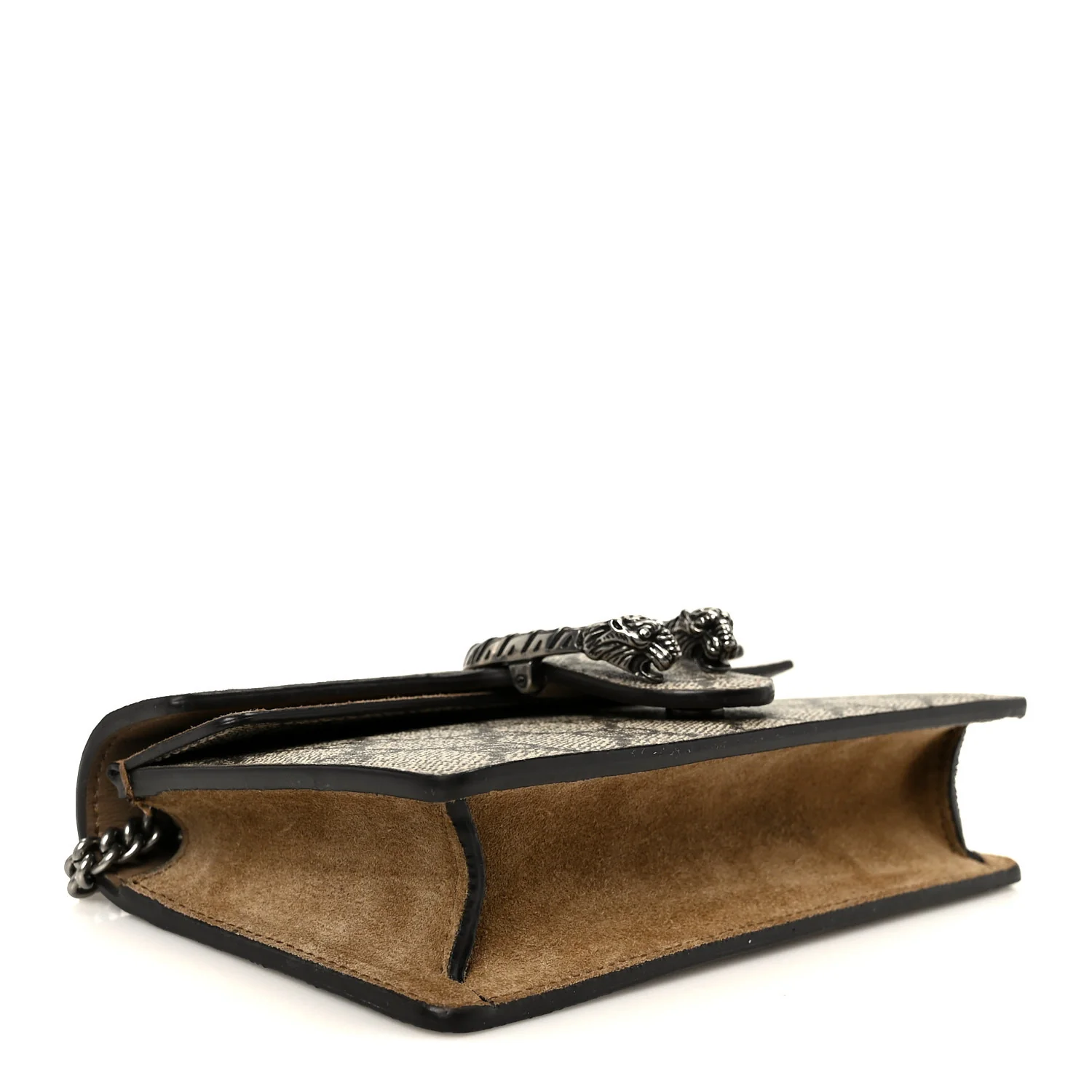 GG Supreme Monogram Super Mini Dionysus Shoulder Bag Taupe - Top Club