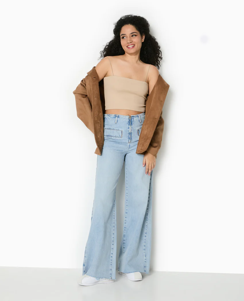 Pimkie Top bandeau court avec bretelles fines